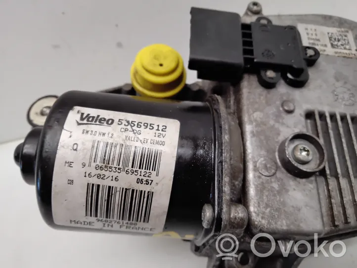 Citroen C5 Moteur d'essuie-glace 53569512