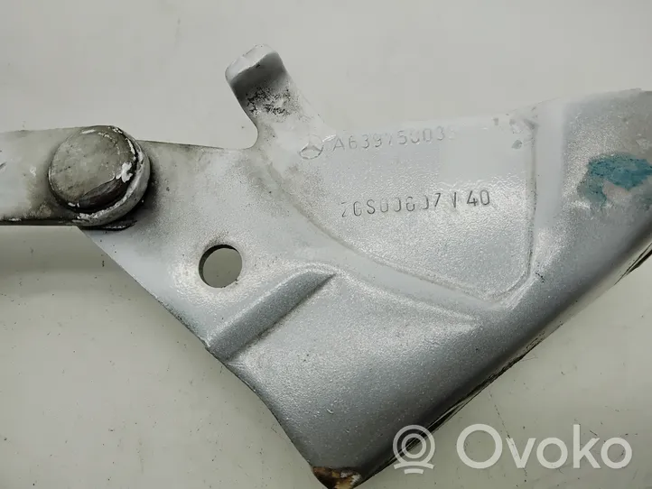 Mercedes-Benz Vito Viano W639 Charnière, capot moteur A6397500351