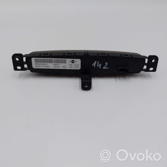 Mini Cooper Countryman R60 Set di interruttori 9804914