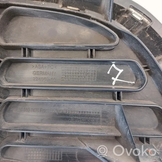 Mini Cooper Countryman R60 Maskownica / Grill / Atrapa górna chłodnicy 9807476