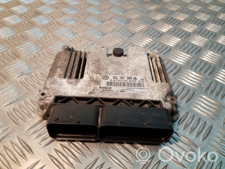 Volkswagen PASSAT B7 Unidad de control/módulo ECU del motor 03L907309AE