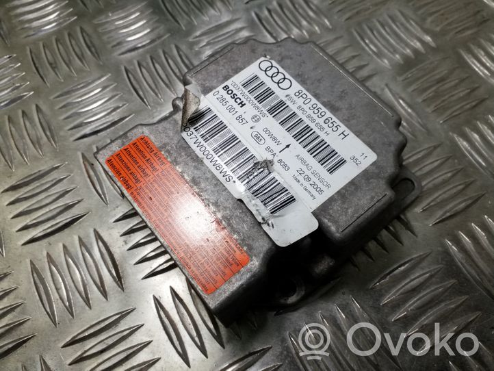 Audi A3 S3 A3 Sportback 8P Centralina/modulo airbag 8P0959655H