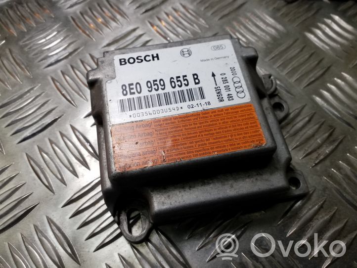 Audi A4 S4 B6 8E 8H Unidad de control/módulo del Airbag 8E0959655B