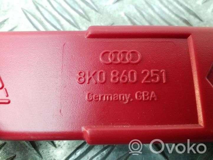 Audi A3 S3 8P Emergency warning sign 8K0860251