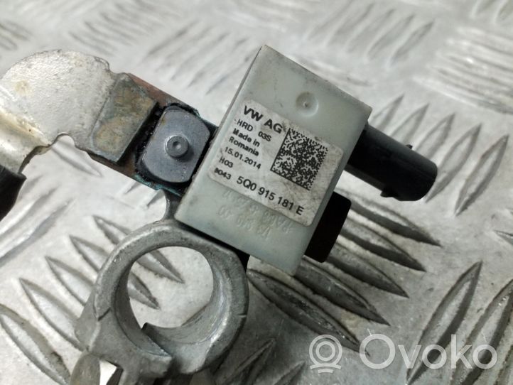 Seat Leon (5F) Cable negativo de tierra (batería) 5Q0915181E