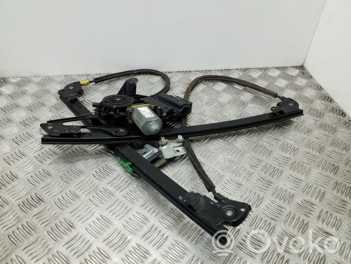 Volkswagen Sharan Front window lifting mechanism without motor 7M0837402N