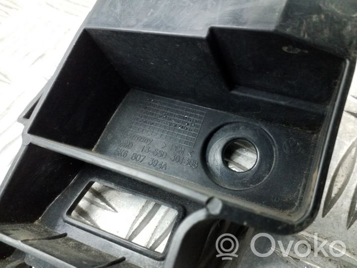 Volkswagen Golf VI Staffa angolare del supporto di montaggio del paraurti 5K6807394A