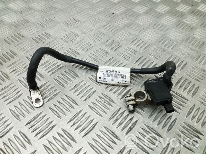 Volkswagen Golf VI Cavo negativo messa a terra (batteria) 1K0915181C