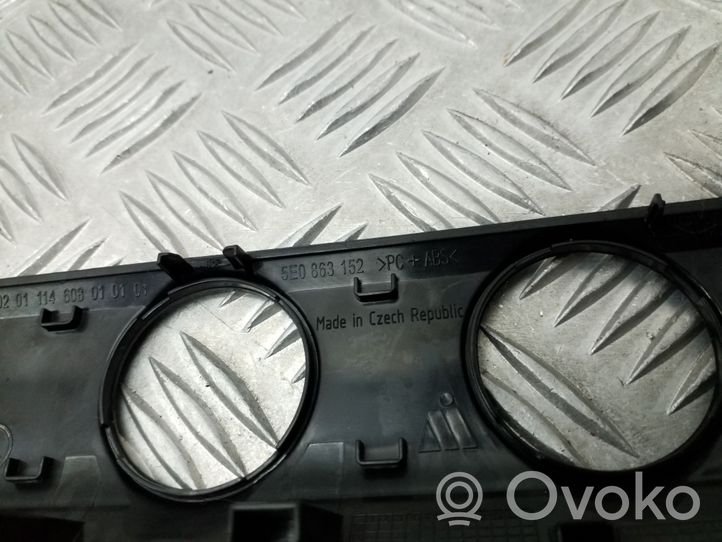 Skoda Octavia Mk3 (5E) Panel klimatyzacji / Ogrzewania 5E0863152