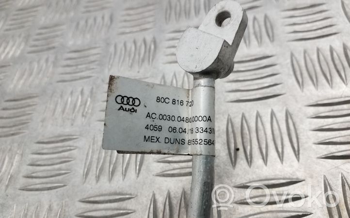 Audi Q5 SQ5 Трубка (трубки)/ шланг (шланги) кондиционера воздуха 80C816720