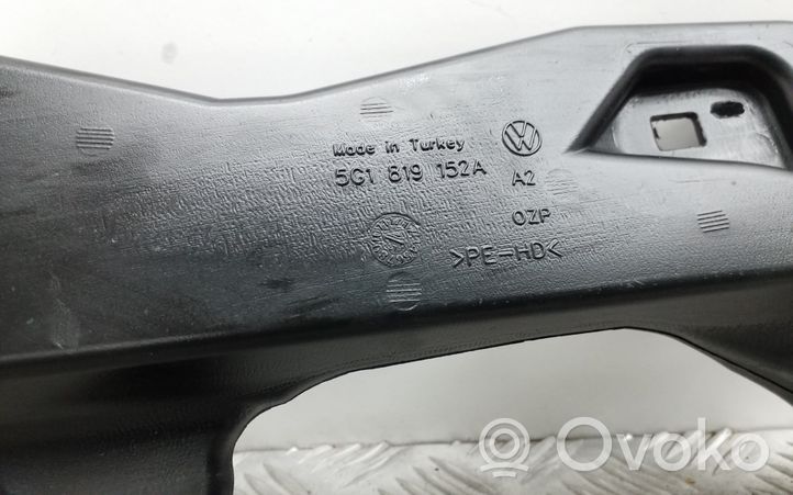 Volkswagen PASSAT B8 Cabin air duct channel 5G1819152A