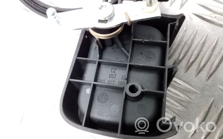 Volkswagen Caddy Raczka otwierania klapy tylnej bagażnika od wewnątrz 2K0827185B