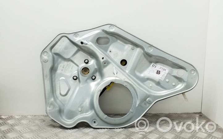 Volkswagen Golf VI Meccanismo di sollevamento del finestrino posteriore senza motorino 1K9839756A