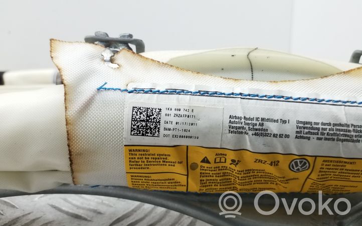 Volkswagen Golf VI Airbag da tetto 1K9880742E