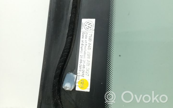 Volkswagen Sharan Rear side window/glass 7N0845298AB