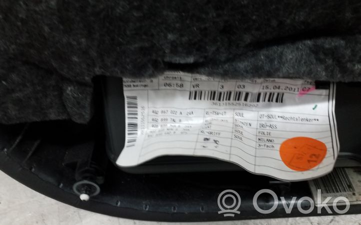 Audi A6 S6 C7 4G Rivestimento del pannello della portiera anteriore 4G2867022A