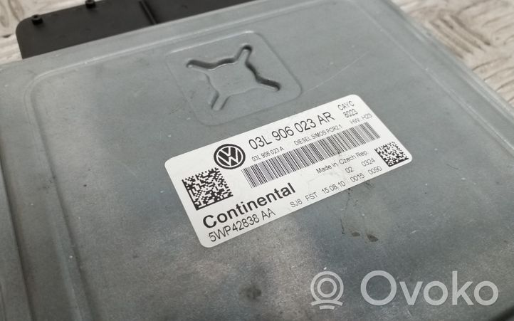 Volkswagen Touran II Unité de commande, module ECU de moteur 03L906023AR