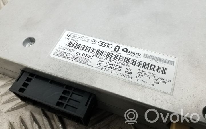 Audi Q5 SQ5 Moduł / Sterownik Bluetooth 8T0862335E