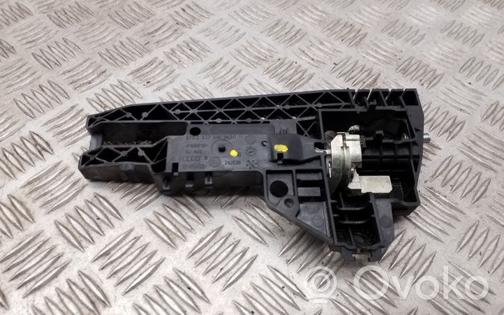 Audi Q5 SQ5 Support extérieur, poignée de porte arrière 8T02837886