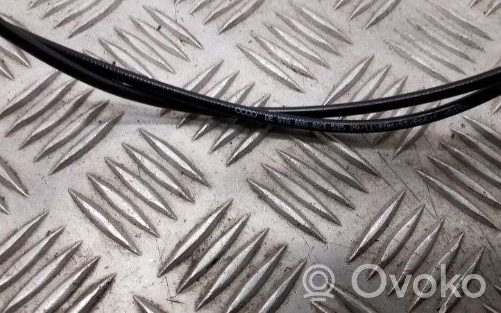 Audi A1 Engine bonnet/hood lock release cable 8X0823535