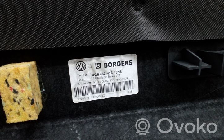 Volkswagen PASSAT B8 Grilles/couvercle de haut-parleur arrière 3G5863413