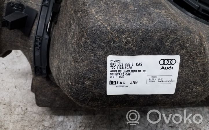 Audi A4 S4 B8 8K Tavaratilan sivuverhoilu 8K5863888E