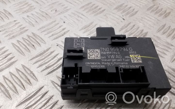 Volkswagen Sharan Oven ohjainlaite/moduuli 7N0959794G