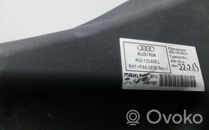 Audi A6 S6 C7 4G Obudowa filtra powietrza 4G0133838L