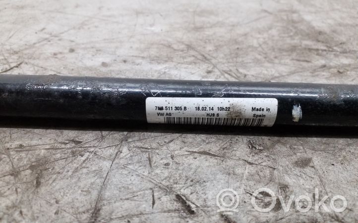 Volkswagen Sharan Barra stabilizzatrice posteriore/barra antirollio 7N0511305B