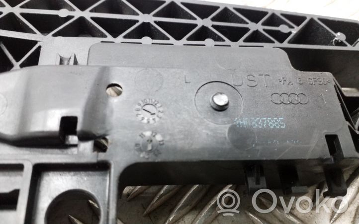 Audi A7 S7 4G Support extérieur, poignée de porte arrière 4H0837885