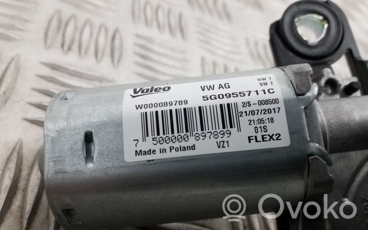 Volkswagen PASSAT B8 Rear window wiper motor 5G0955711C