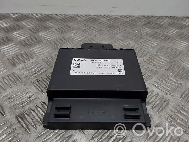 Audi A4 S4 B8 8K Power management control unit 8K0959663