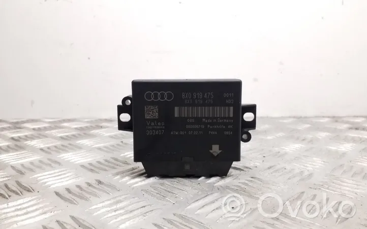 Audi A1 Pysäköintitutkan (PCD) ohjainlaite/moduuli 8X0919475