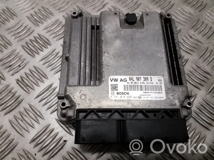 Volkswagen Golf VII Unité de commande, module ECU de moteur 04L907309D