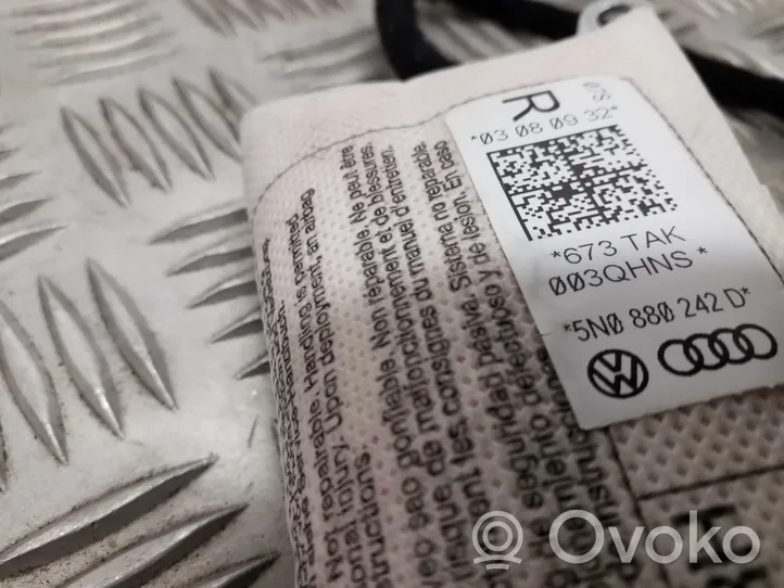 Volkswagen Tiguan Poduszka powietrzna Airbag fotela 5N0880242D