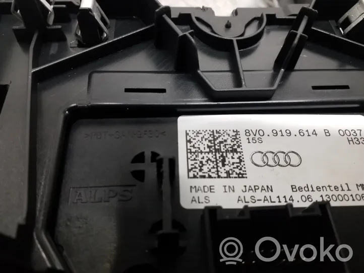 Audi A3 S3 8V Pääyksikkö multimedian ohjaus 8V0919614B