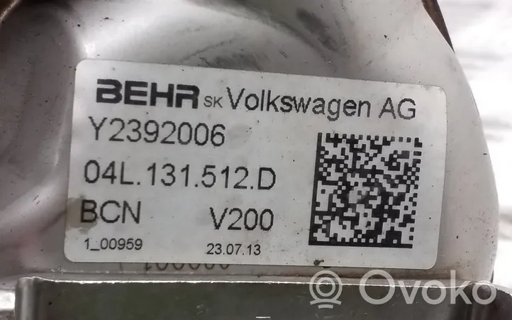 Audi A3 S3 8V EGR-venttiili/lauhdutin 04L131512D