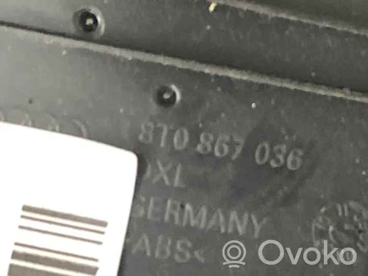 Audi A5 8T 8F Takaoven verhoilu 8T0867036