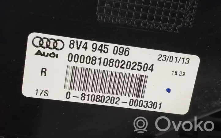 Audi A3 S3 8V Feux arrière / postérieurs 8V4945096