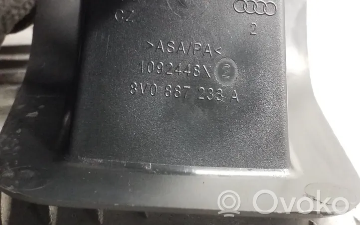 Audi A3 S3 8V ISOFIX-kotelo 8V0887233A