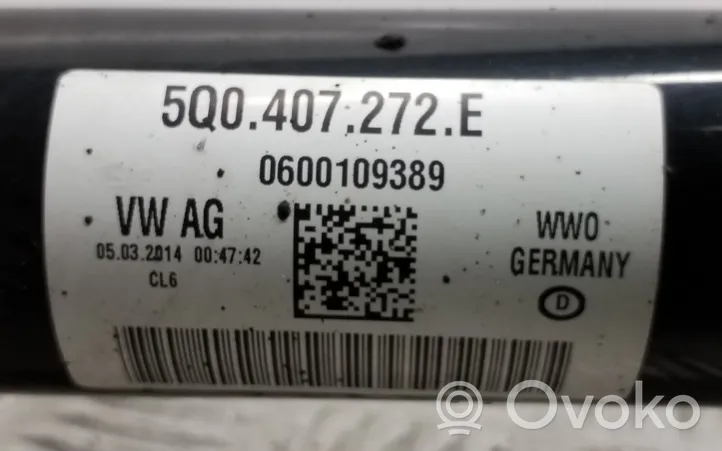 Skoda Octavia Mk3 (5E) Front driveshaft 5Q0407272E