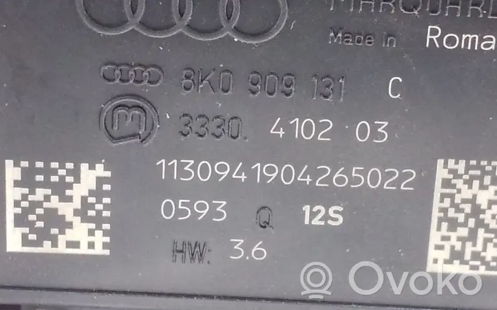 Audi A5 8T 8F Užvedimo spynelė 8K0909131C