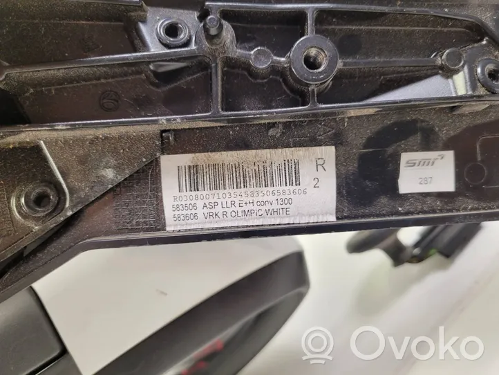 Opel Astra J Etuoven sähköinen sivupeili 