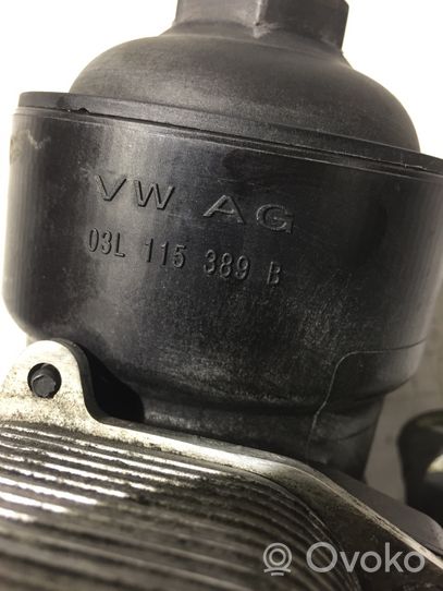 Volkswagen Golf VI Supporto di montaggio del filtro dell’olio 03L115389B