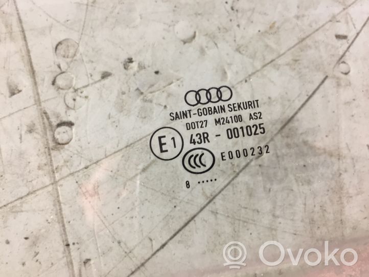 Audi A3 S3 8V Szyba drzwi przednich 