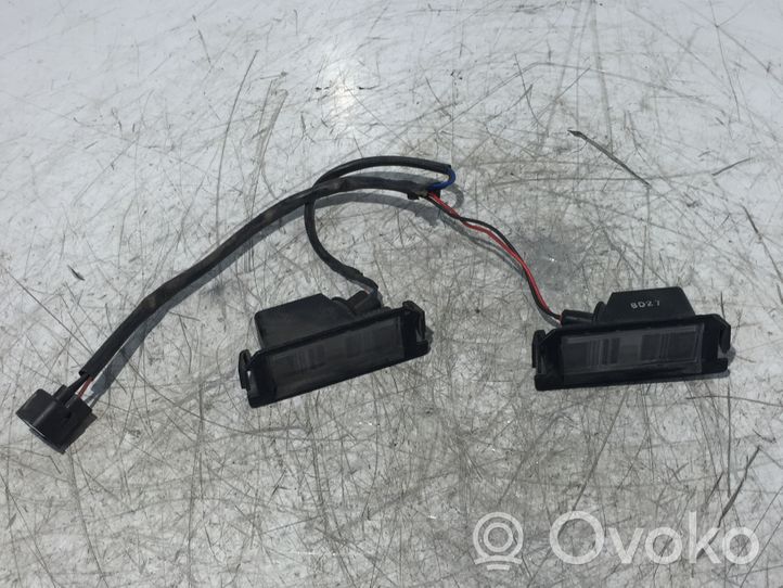 Hyundai Ioniq Lampa oświetlenia tylnej tablicy rejestracyjnej 92501G20