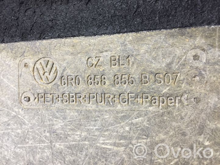 Volkswagen Polo V 6R Trunk/boot floor carpet liner 6R0858855B