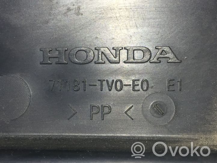 Honda Civic IX Cache de protection inférieur de pare-chocs avant 71181TV0E0