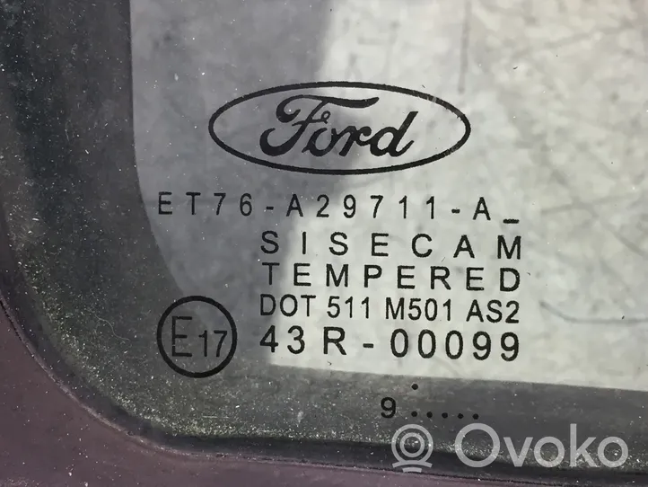 Ford Courier Szyba karoseryjna drzwi przednich ET76A29711A