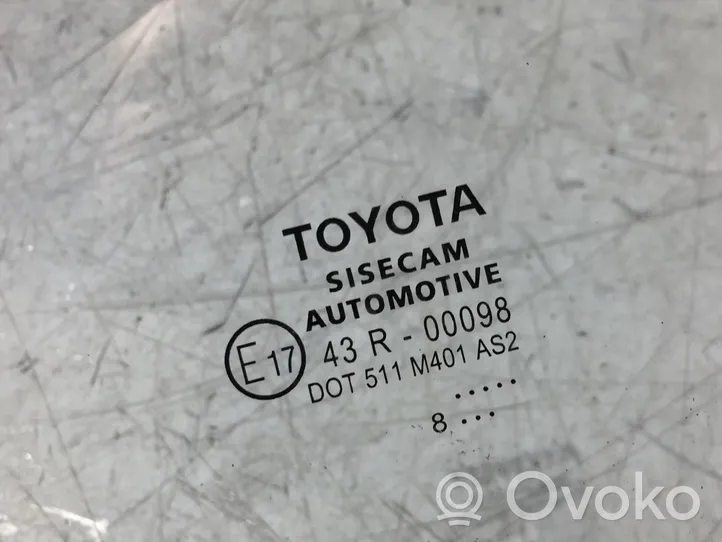 Toyota C-HR Etuoven ikkunalasi, neliovinen malli 43R00098